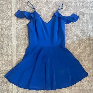Amanda Uprichard Mini Silk Dress